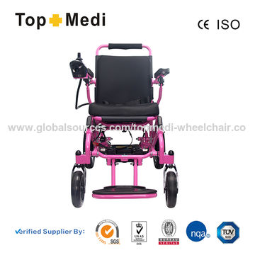 Kaufen Sie China Großhandels-Tew007d Mode Rosa Aluminium Faltung Leichter  Elektro Rollstuhl und Faltbarer Elektrischer Rollstuhl, Rollstühle  Elektrisch Großhandelsanbietern zu einem Preis von 506 USD
