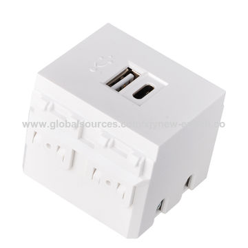 Module d'alimentation USB Type 128, Module de chargement USB NEPCI XJY-USB-50B-A/C pour façade ou prises de sol for sale at factory direct price