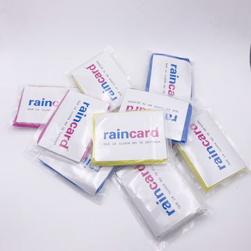 Rain Coat Card Raincoat Waterpr 