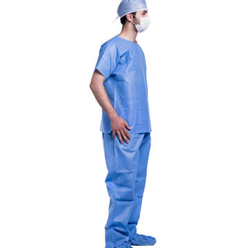 Bulk Buy China Wholesale Disposable Nonwoven Unisex Medical Use Scrub Suits  With Pants Hospital Nurse Doctor Uniform $0.52 from Wuhan Huatian  Innovation Trade and Industry Co. Ltd