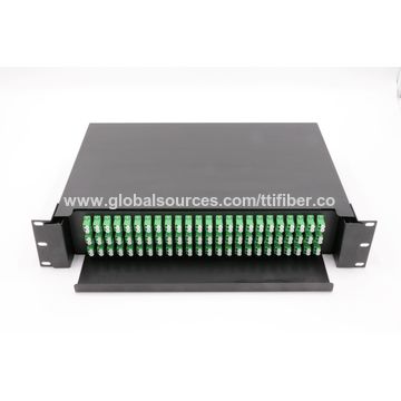 TTI Factory Supply 144 Cores LC Duplex Port Sliding Type Patch Panel ...