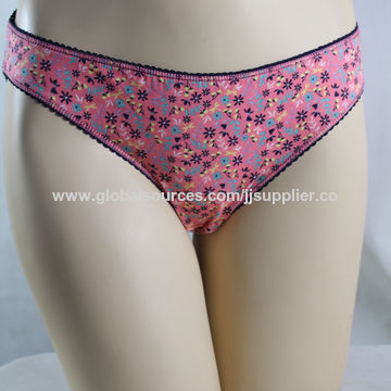 Floral Women Underwear Panty - Buy China Wholesale Floral Panty $1