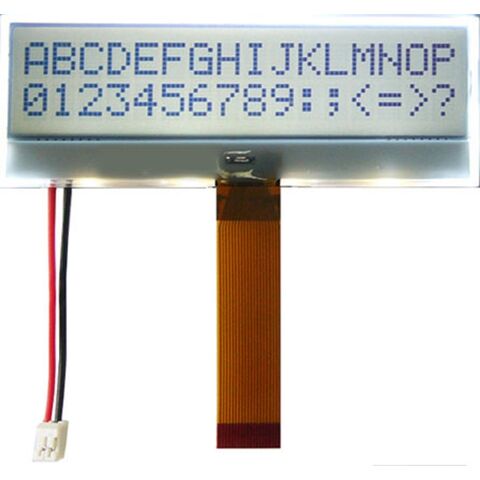 Alphanumeric Lcd Module, 16*2 Line, Stn White, 5.0v Power Supply ...