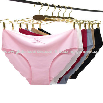 Buy Wholesale China Wholesale Stock Laser Cut Silk Girls Sexy Women Hipster  Panties Ladies Seamless Underwear & Ladies Seamless Underwear at USD 0.66