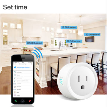 Smart Plug, for home automation, Works with Alexa - A