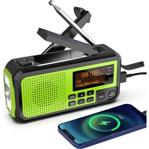 Grønthandler boks bakke Buy Wholesale China Crank Dab Portable Radio, Crank Radio With Mobile Phone  Charging Function, Solar, Fm/dab Plus Radio, 5000 Mah Battery, Rechargeble  & Dab Radio at USD 21.8 | Global Sources