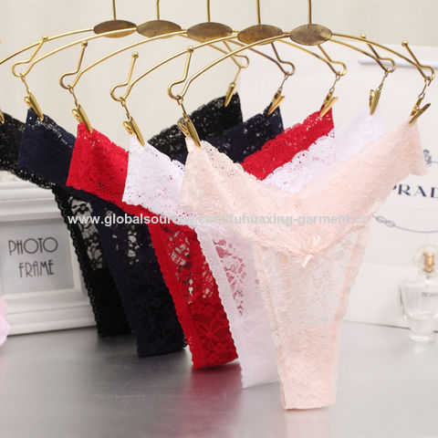 Transparent Lace Sexy Plus Size Underwear Women G String Thongs - China G  String Thongs and Women G String Thongs price