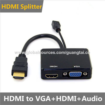 Wholesale China Hdmi+vga Converter Audio Splitter & Splitter,hdmi To Vga,converter at USD 13 | Global Sources
