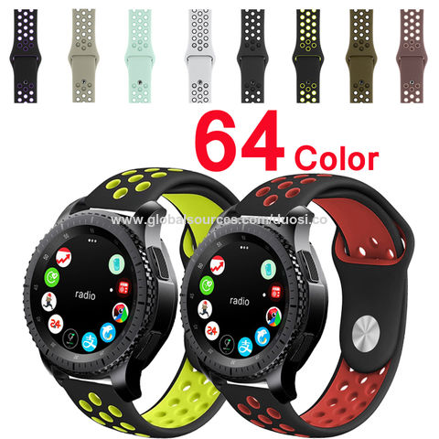 Compre Correa De Reloj De 22mm 20mm Para Samsung Band Galaxy Watch Activa  Hw Gt Correa De Reloj De Silicona y Correa Reloj 22mm de China por 1.5 USD