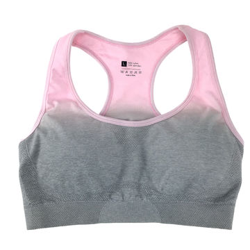 custom elastic band sports bra