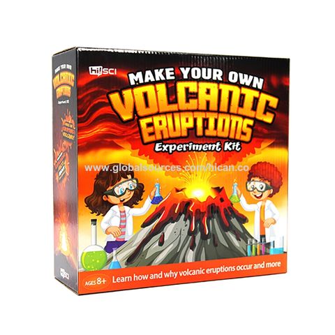 Volcano Making Kit Children's Make Your Own Lava Volcano Science Experiment 