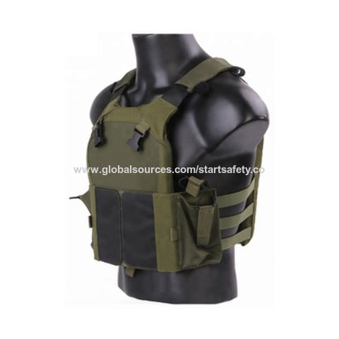 Hunting Tactical Vest Airsoft Paintball Assault Plate Carrier Hunting Protection 