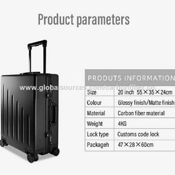 hard shell suitcase sizes