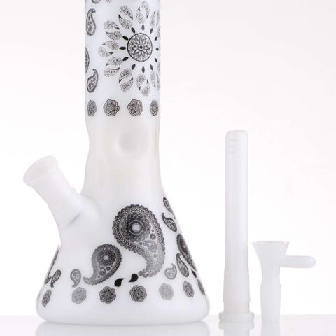 China 14 Inches 7mm Glass Beaker Bong Smoking Water Pipe on Global ...