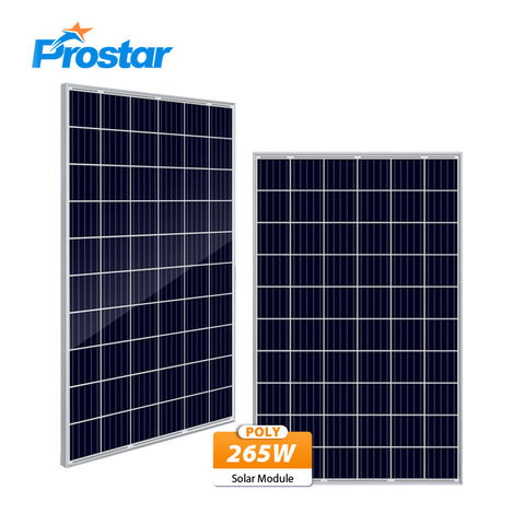 265W Poly Solar Panel 265Wp New Energy Solar Polycrystalline Panel ...