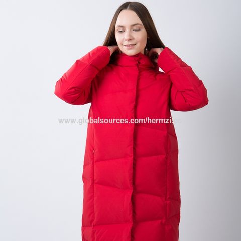 down feather coat womens
