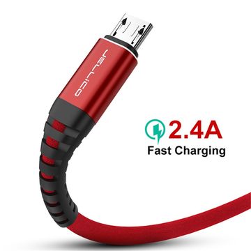 El USB al cable del relámpago, 2.4A ayuna cable de carga, cable de alta resistencia del USB, cable del cargador para el micrófono for sale at factory direct price