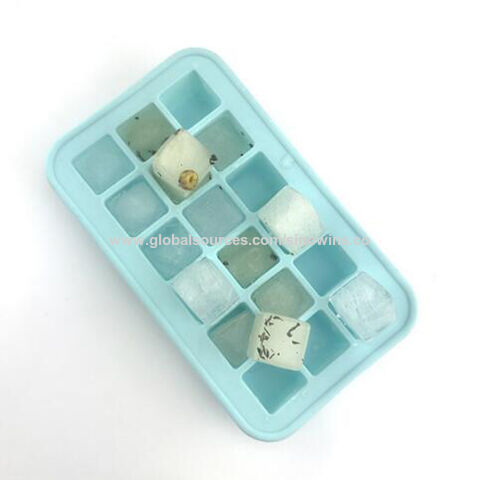 Ice tray mould Homemade Ice Cubes Food grade silicone baby food supplement  freezer small frozen ice cube ice mold silicone molds