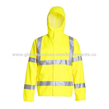 yellow fishing jacket