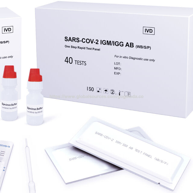 Buy Wholesale China One Step Antibody Igg/igm Diagnostic Rapid Test Kit ...