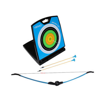 SinoArt 47 Bow and Arrow Set for Teens with 4Pcs Sucker Arrows 1Pc Moving Target 