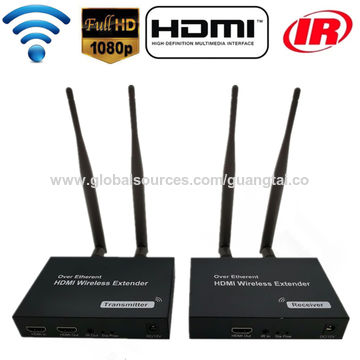 50m Wireless HDMI Extender Video Transmitter Receiver 1 To 4