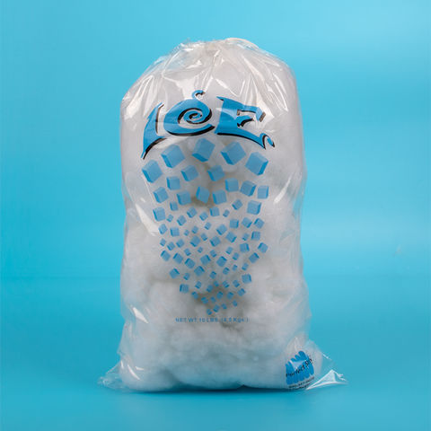 Ice cube plastic 2025 bags for sale