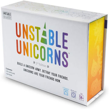NEW Unstable Unicorns Base Game Family Party Strategic Card Game