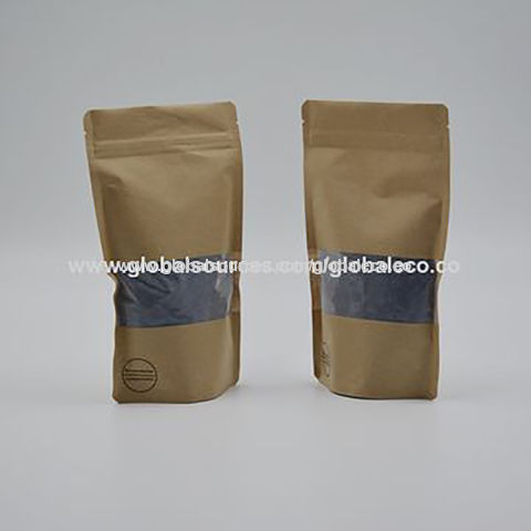 Compre Bolsas De Papel Kraft Marrón Biodegradables Personalizadas