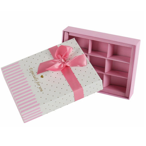 Top quality recycled brown kraft paper chocolate packaging gift box ...