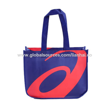 Tote Fabric Shopping Bag Eco Non-Woven Reusable Foldable Grocery Bag Recycle 