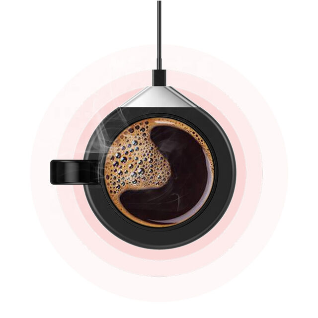Großhandel 55-Grad-Temperaturkontrolle Intelligenter Kaffeebecherwärmer mit kabellosem Ladegerät for sale at factory direct price