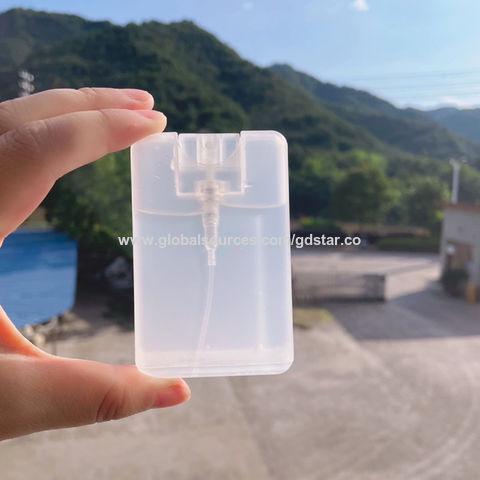 10ml perfume bottle in hand
