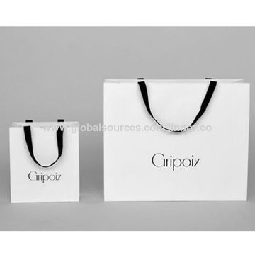 Custom Logo Paper Gift Bags With Handles Oem - Buy China Wholesale Kraft  Paper Gift Bags ,gift Paper Bag $0.99