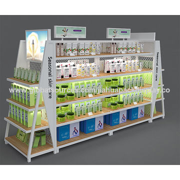 White Plastic Retail Shop Fixture Storage Display MDF Slatwall & Pegboard  Hooks - China Slatwall and Display price