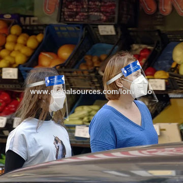 Compre Banda Elástica Para La Visera Con La Visera Anti Reutilizable De