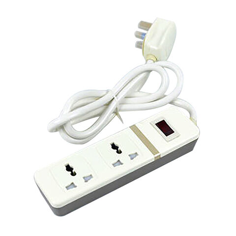 EU Plug AC Outlet Power Strip Multiprise Smart Home Cord Extension Socket 6  USB