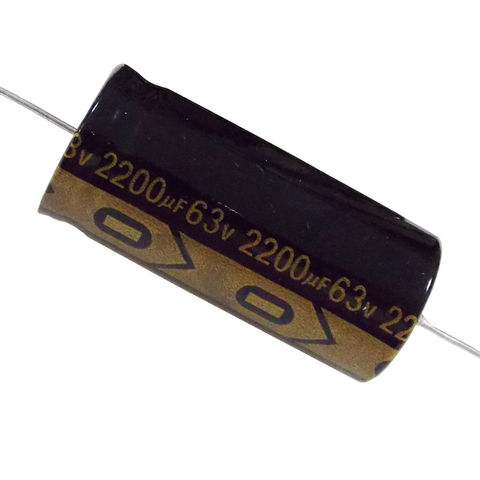 10pc Electrolytic Capacitor NPT Axial 2000hr 105℃ RoHS NP 33uF 63V φ10x20mm SC