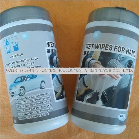 Buy Wholesale China Tub Pack Car Cleaning Wipes & Car Wipes at USD 0.55