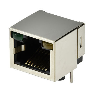 1x1, W/ Led, W/ Shell - Taiwan Wholesale High Speed I/o Connector from ...