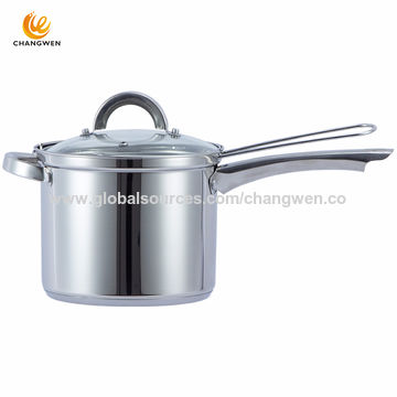 Buy Wholesale China Newest Stainless Steel Kitchen Cookware Deep Fryer Pot  Chip Pan With Fry Basket & Stainless Steel Deep Frying Pot at USD 8.5