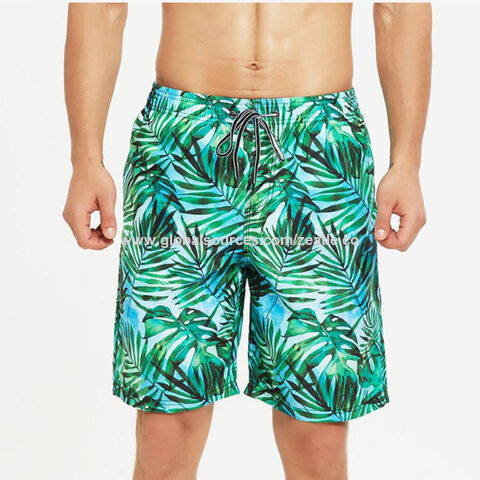 Pantalones Cortos de Baño para Hombre de Secado Rápido con Forro de Malla Trajes de Baño Divertidos
