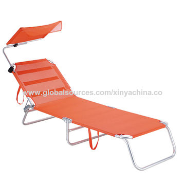 chaise lounge sun shade