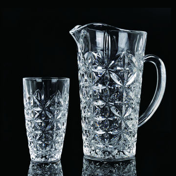 Buy Wholesale China Victoria Beverage Jug, Glass Pitcher With