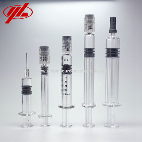 1ml Glass Syringe with Luer Lock System and Needle