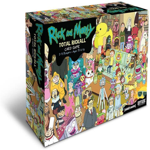 Rick and Morty Total Rickall Cooperative Card Game for sale at factory direct price