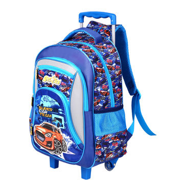 Kid Trolley Backpack School Bag, Trolley Bag Kids School Boy