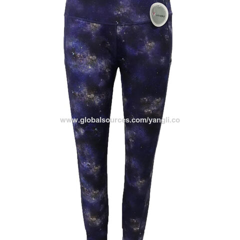 Yoga-Hosen, superweicher Stoff mit Aufdruck