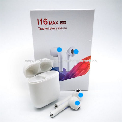 Buy Wholesale China I16 Max Bluetooth V5.0 Tws Earphone Auto Pairing Wireless Stereo Buds Pk I12 I11 I15 I7s I14 I18 & I16 Tws Earbuds at 2.38 | Global Sources