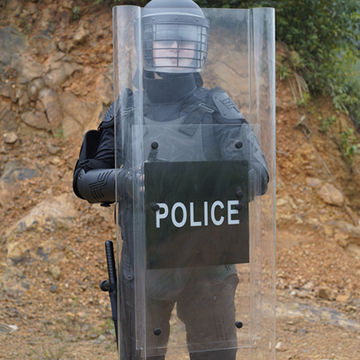 Round Riot Shield  Police Equipment Worldwide